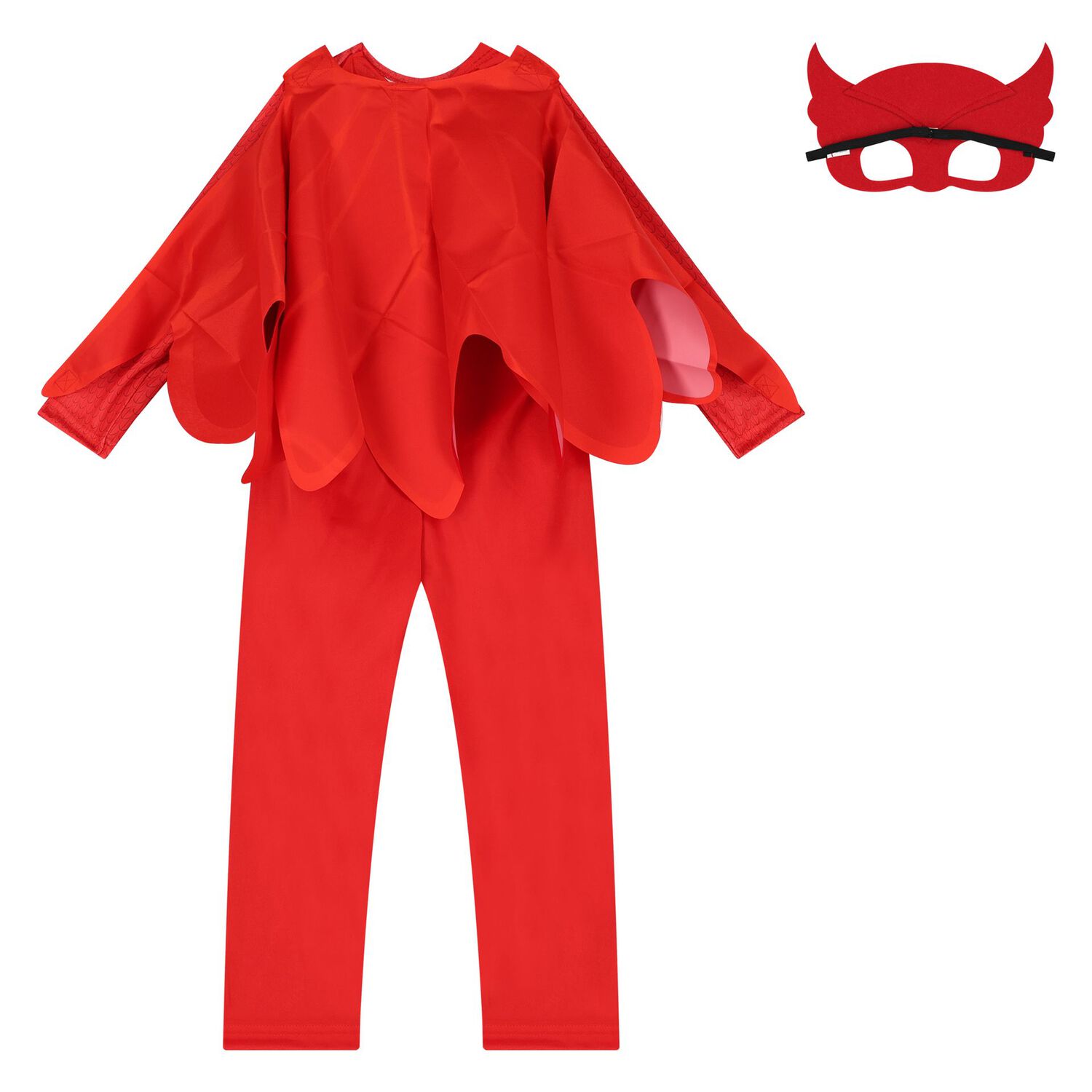 Girls Red Owlette PJ Masks Costume, 1, hi-res image number null