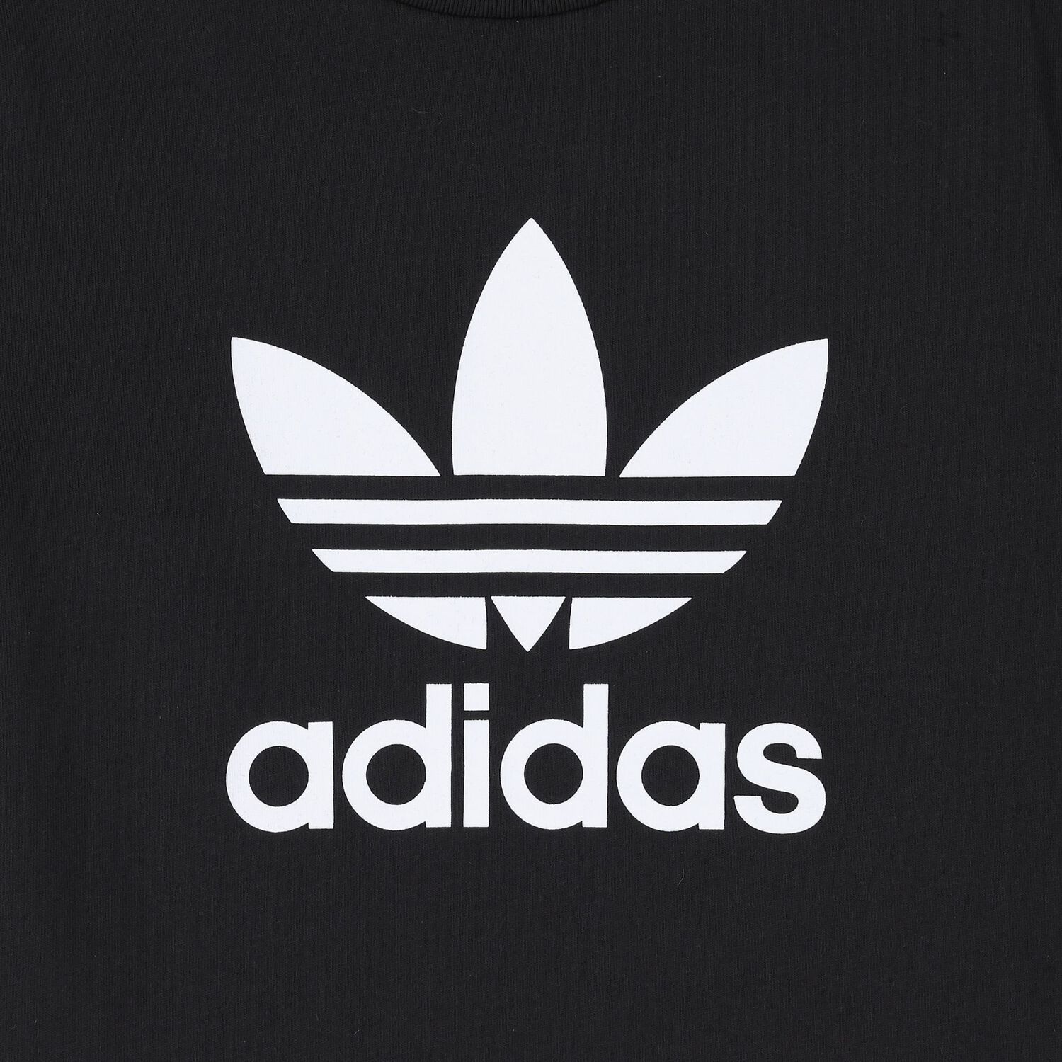 تيشيرت بشعار تريفويل باللون الأسود, 1, hi-res