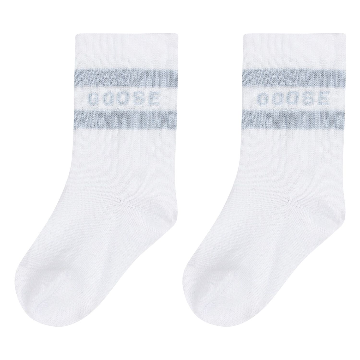 طقم أحذية ما قبل المشي من الجلد باللون العاجي والأزرق, 1, hi-res