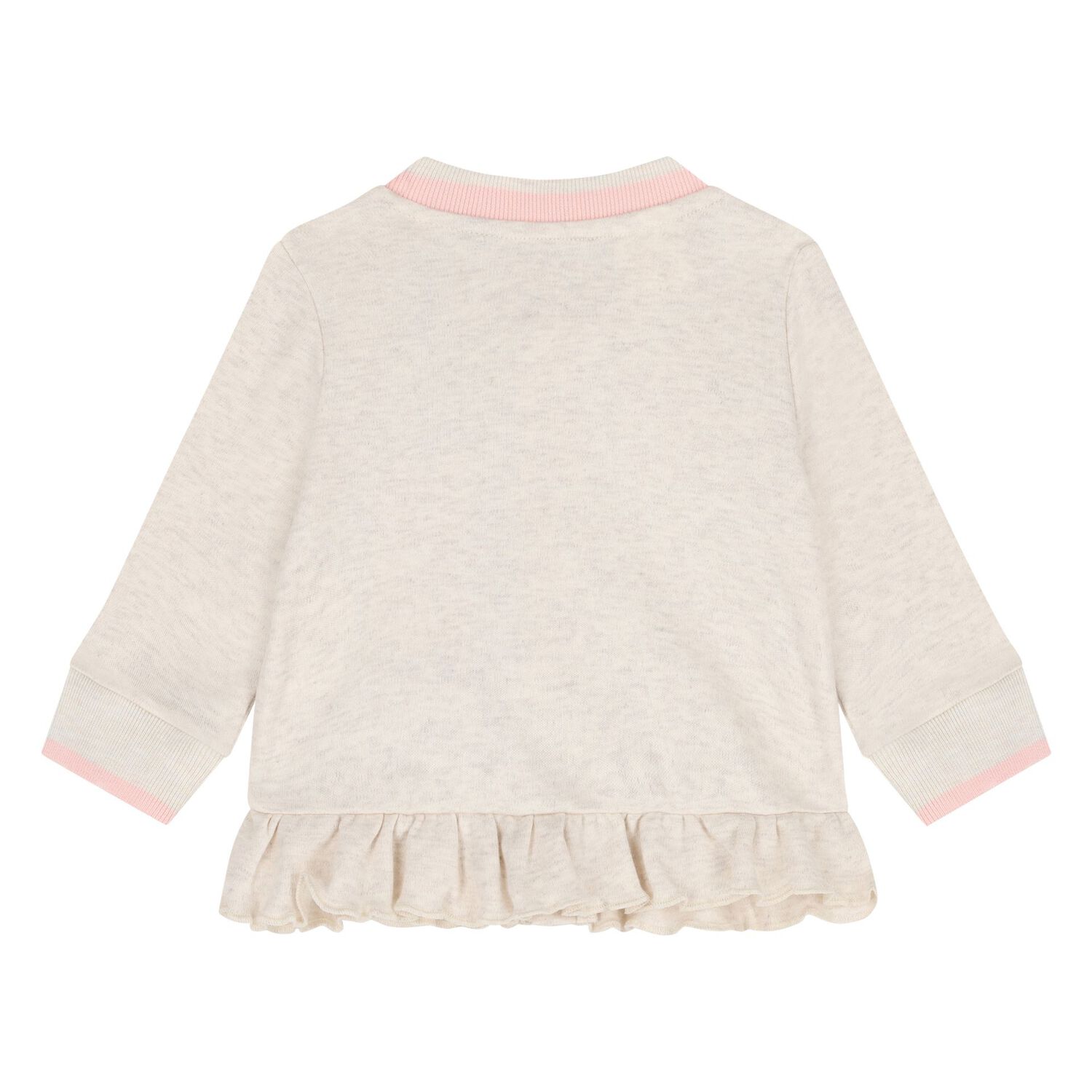 بدله رياضيه للبنات بالشعار باللون البيج ( 3 قطع ) , 1, hi-res