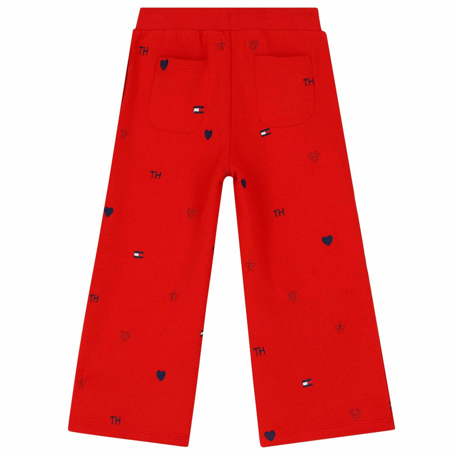 Girls Red Logo Trousers, 1, hi-res image number null