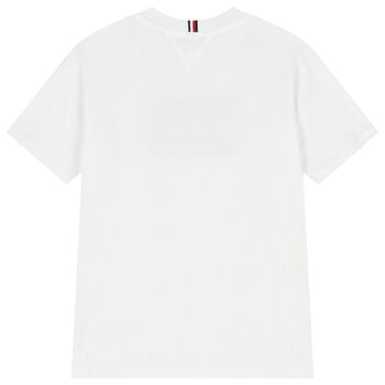 Boys White Logo T-Shirt
