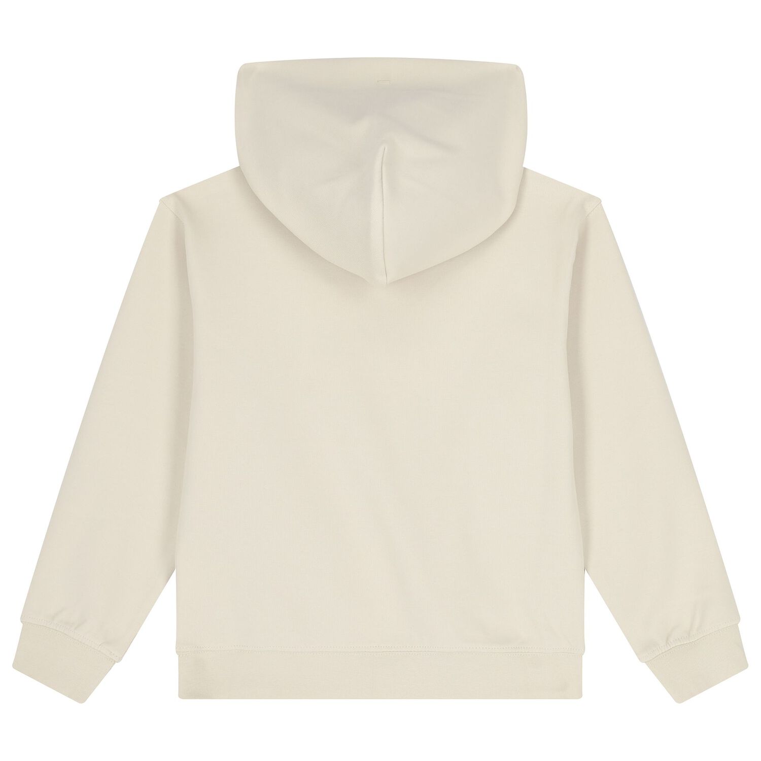 Boys Beige Logo Hooded Top, 2, hi-res