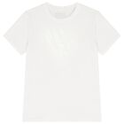 Boys White Logo T-Shirt , 1, hi-res