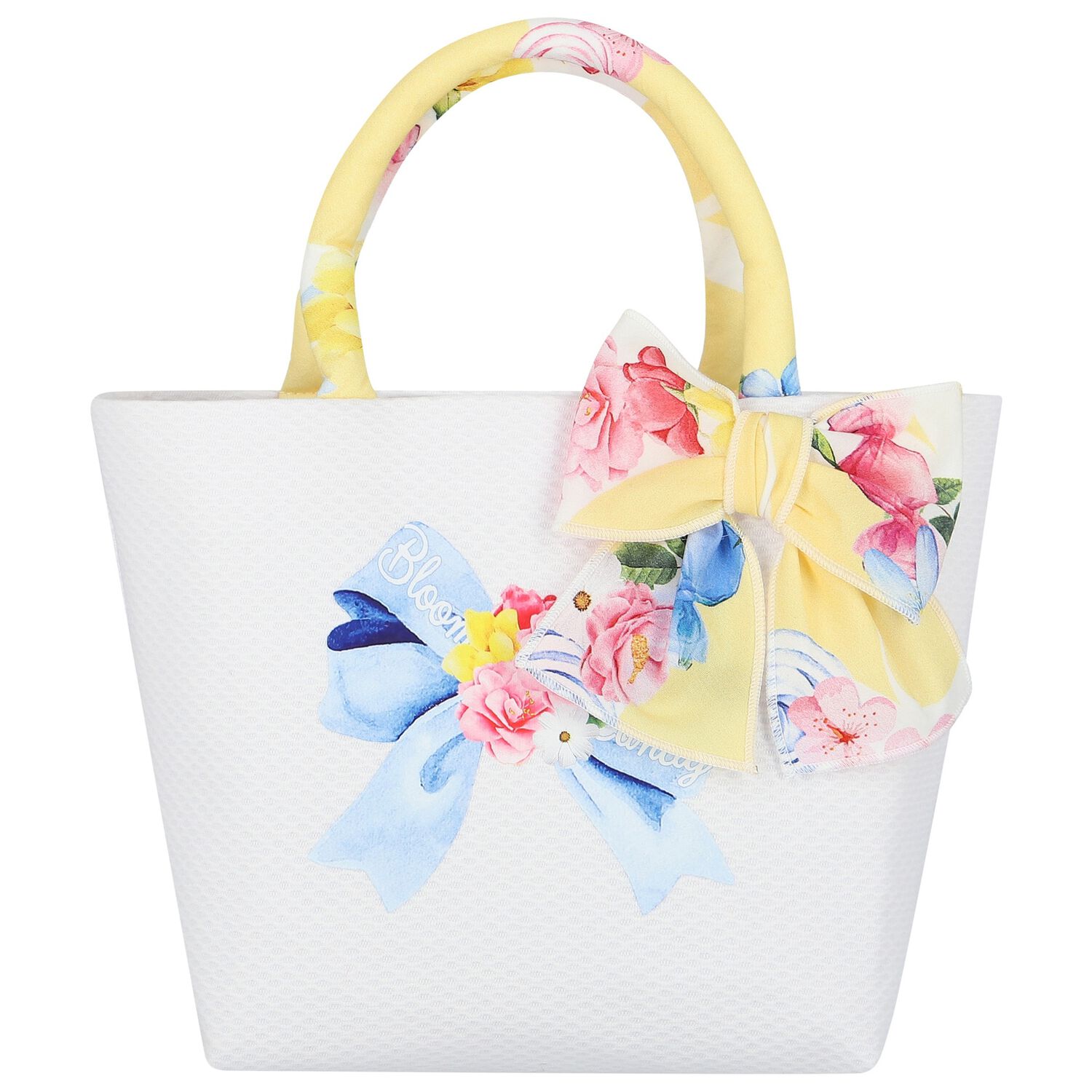 حقيبة يد باللون الأصفر والعاجي, 1, hi-res image number null