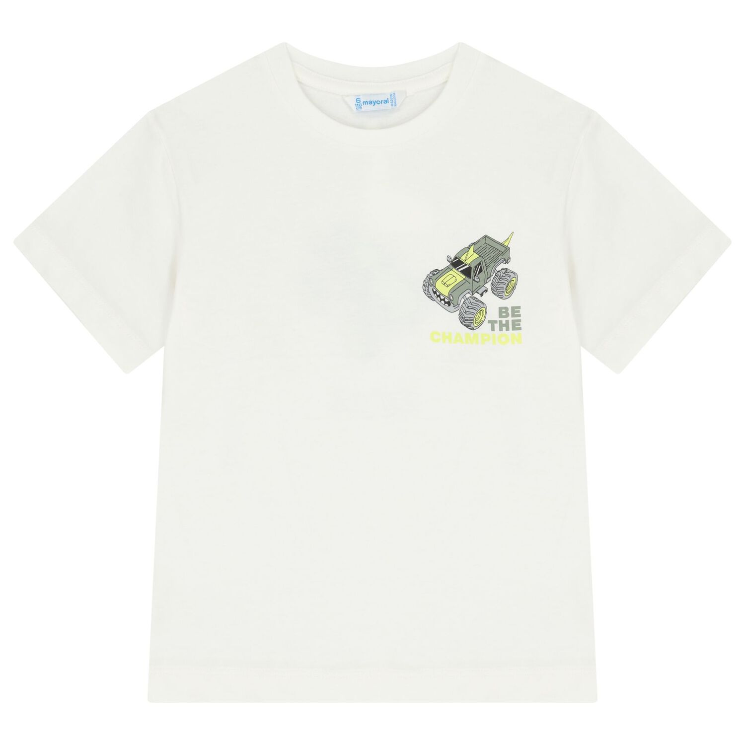 Boys White & Green T-Shirts ( 2-Pack ), 2, hi-res