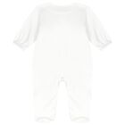 Baby Girls Ivory Flower Babygrow, 2, hi-res