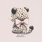 Baby Girls Pink Leopard Long Sleeve Top, 1, hi-res