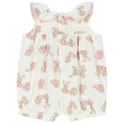 رومبير بنات باللون الأبيض والوردي (قطعتين), 1, hi-res