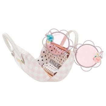 نظاره شمسيه للبنات مزينه بالزهور باللون الوردى 