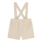 Baby Boys Beige Shorts, 1, hi-res