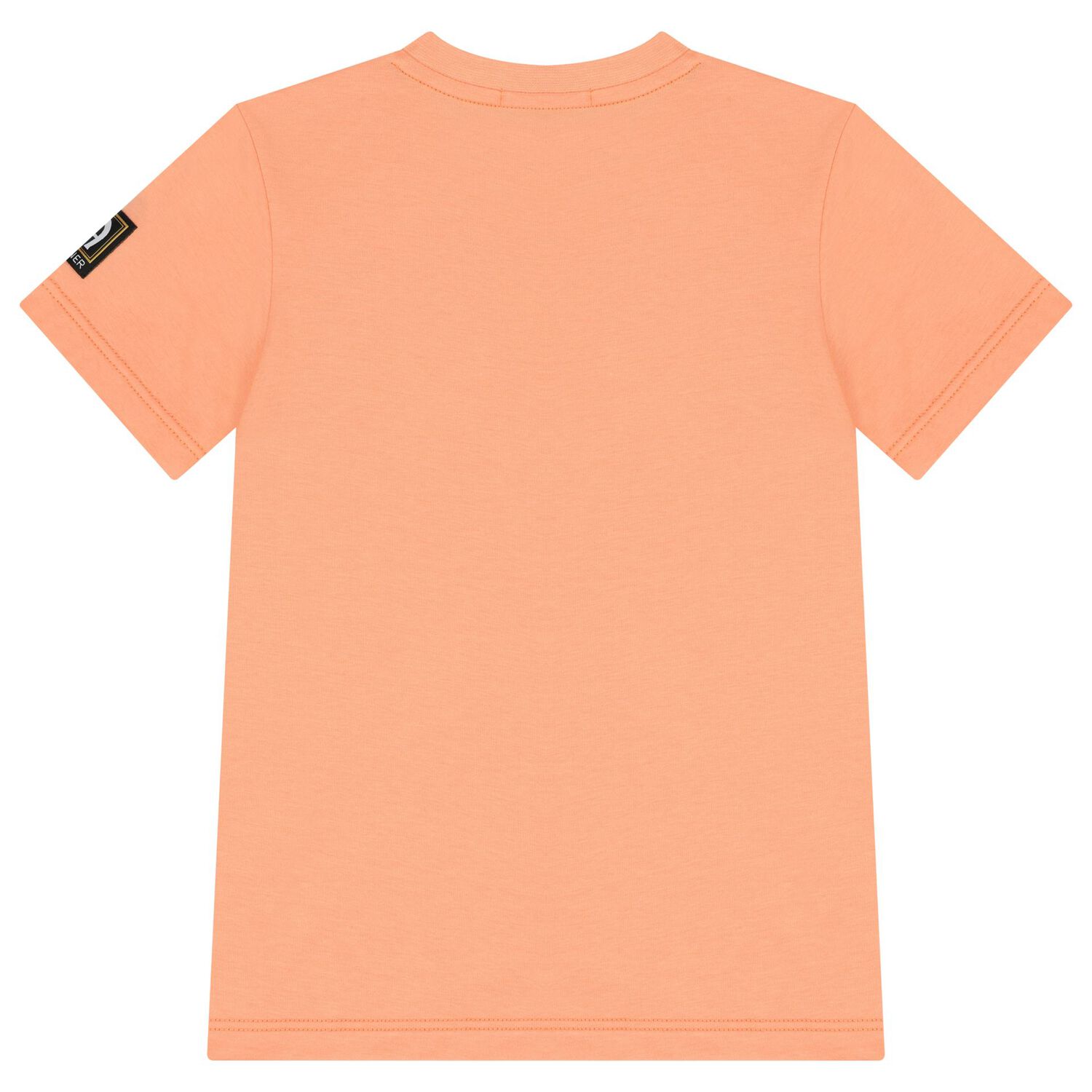 Boys Orange Logo T-Shirt, 4, hi-res