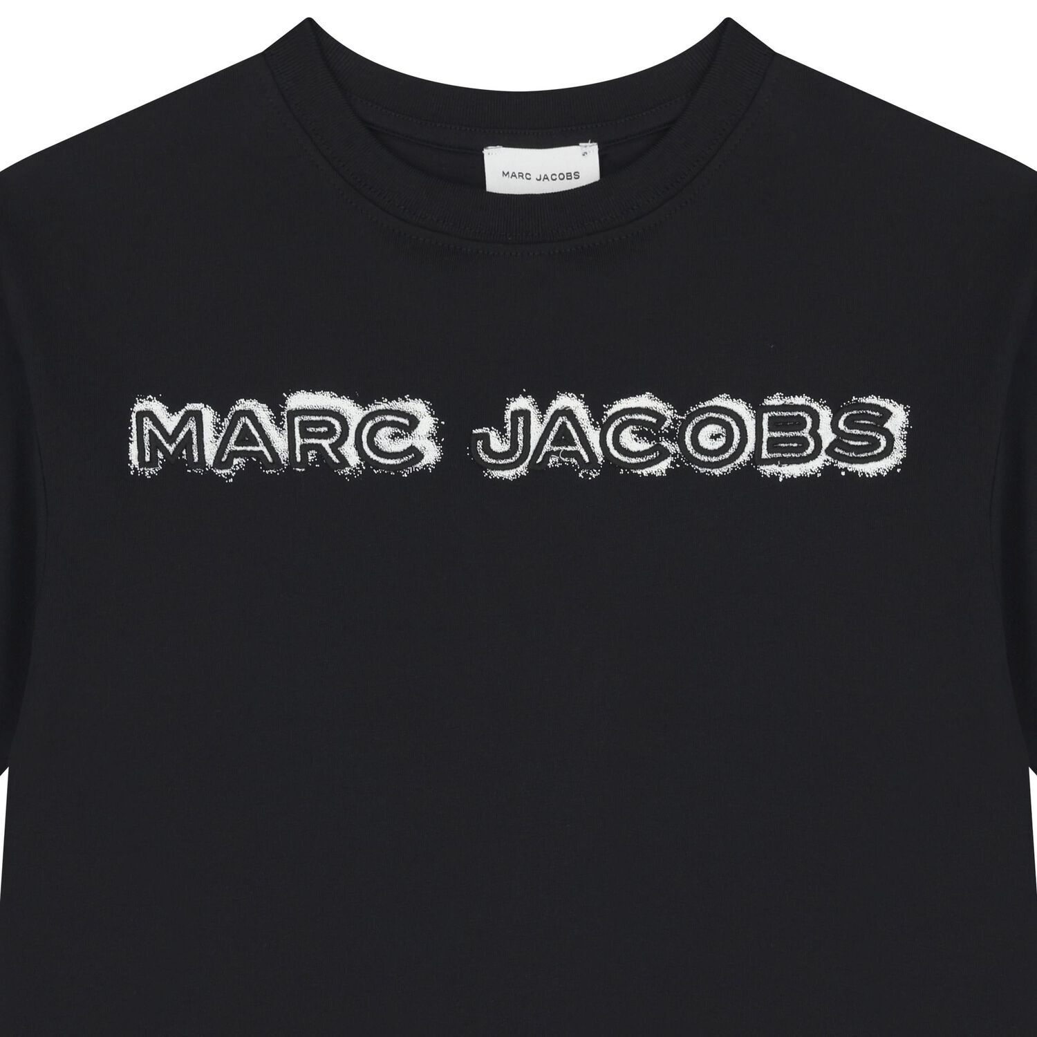 Boys Black Logo T-Shirt, 1, hi-res