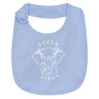 Baby Boys Blue Elephant Logo Babygrow Gift Set, 2, hi-res