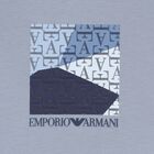 Younger Boys Navy Blue & Blue Logo Long Sleeve Top ( 2-Pack ), 2, hi-res