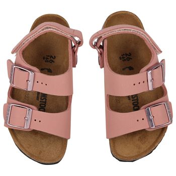 Younger Girls Pink Milano Sandals