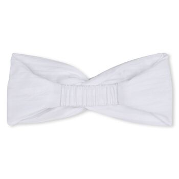 Baby Girls White Bodysuit & Headband Set