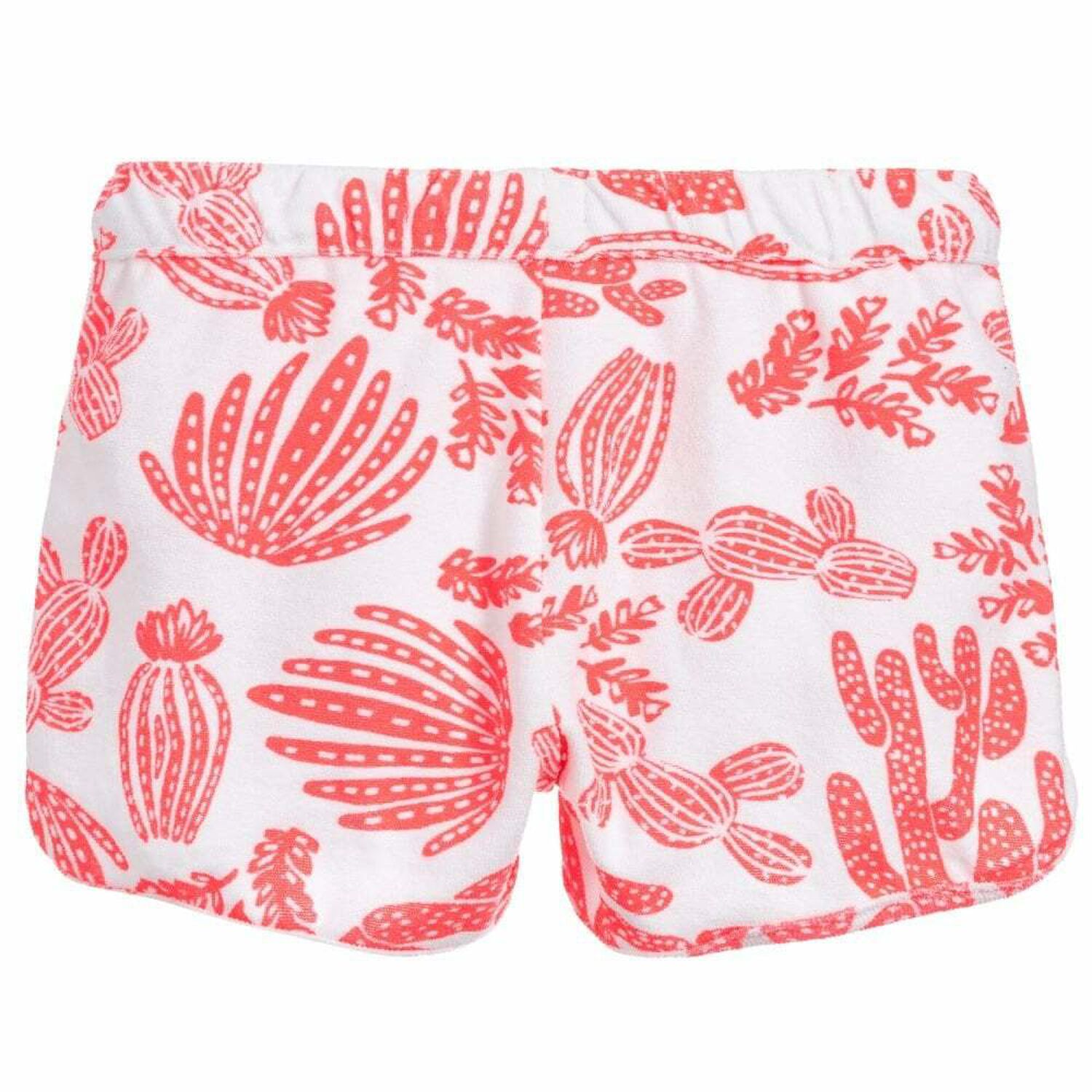 Girls Pink & White Shorts, 1, hi-res