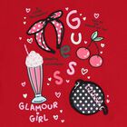 Girls Red Logo T-Shirt, 1, hi-res