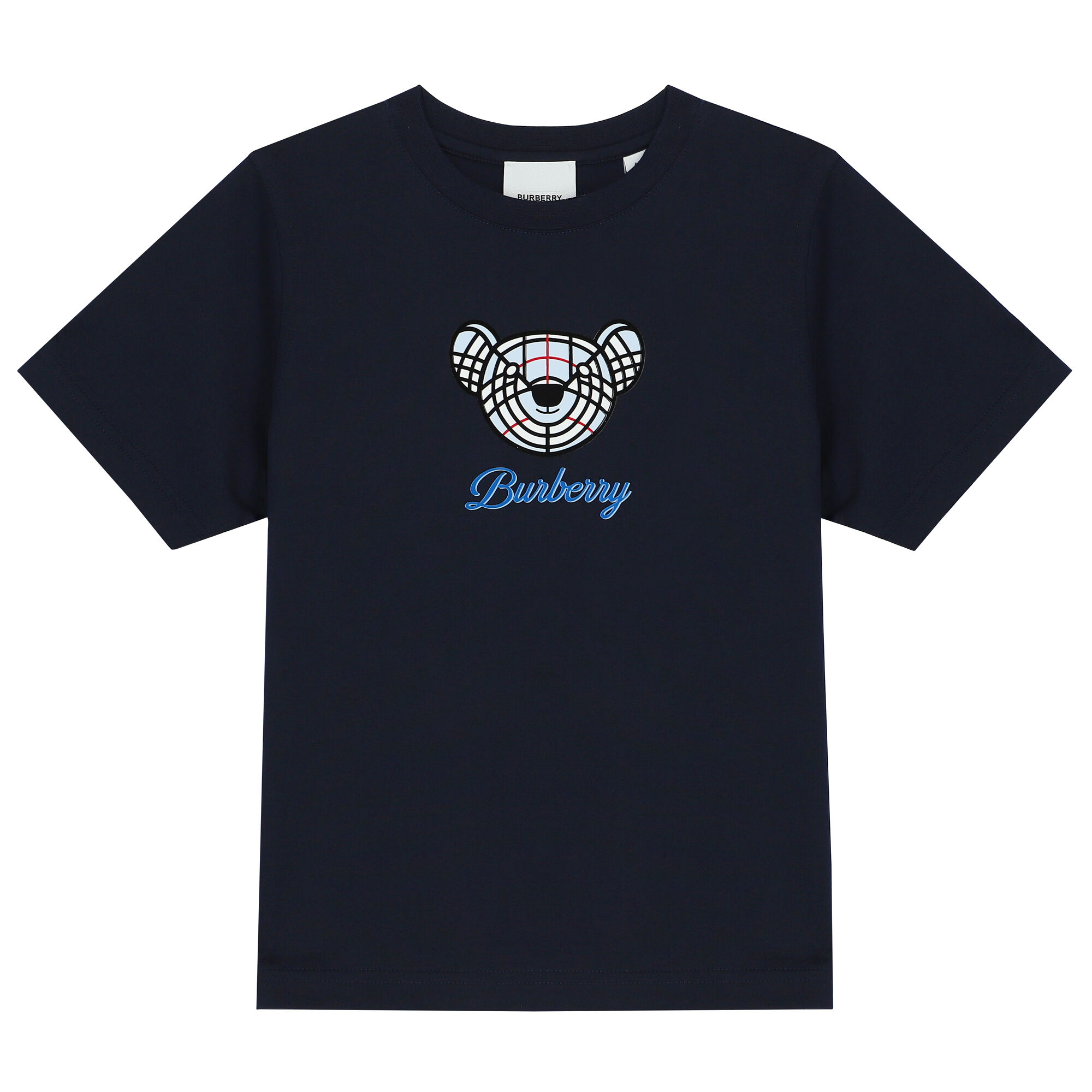 Burberry t shirt kids silver discount