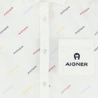 Boys White Logo Shirt, 1, hi-res