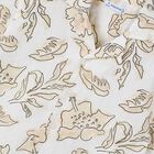 Boys Ivory & Beige Cotton Shirt, 1, hi-res