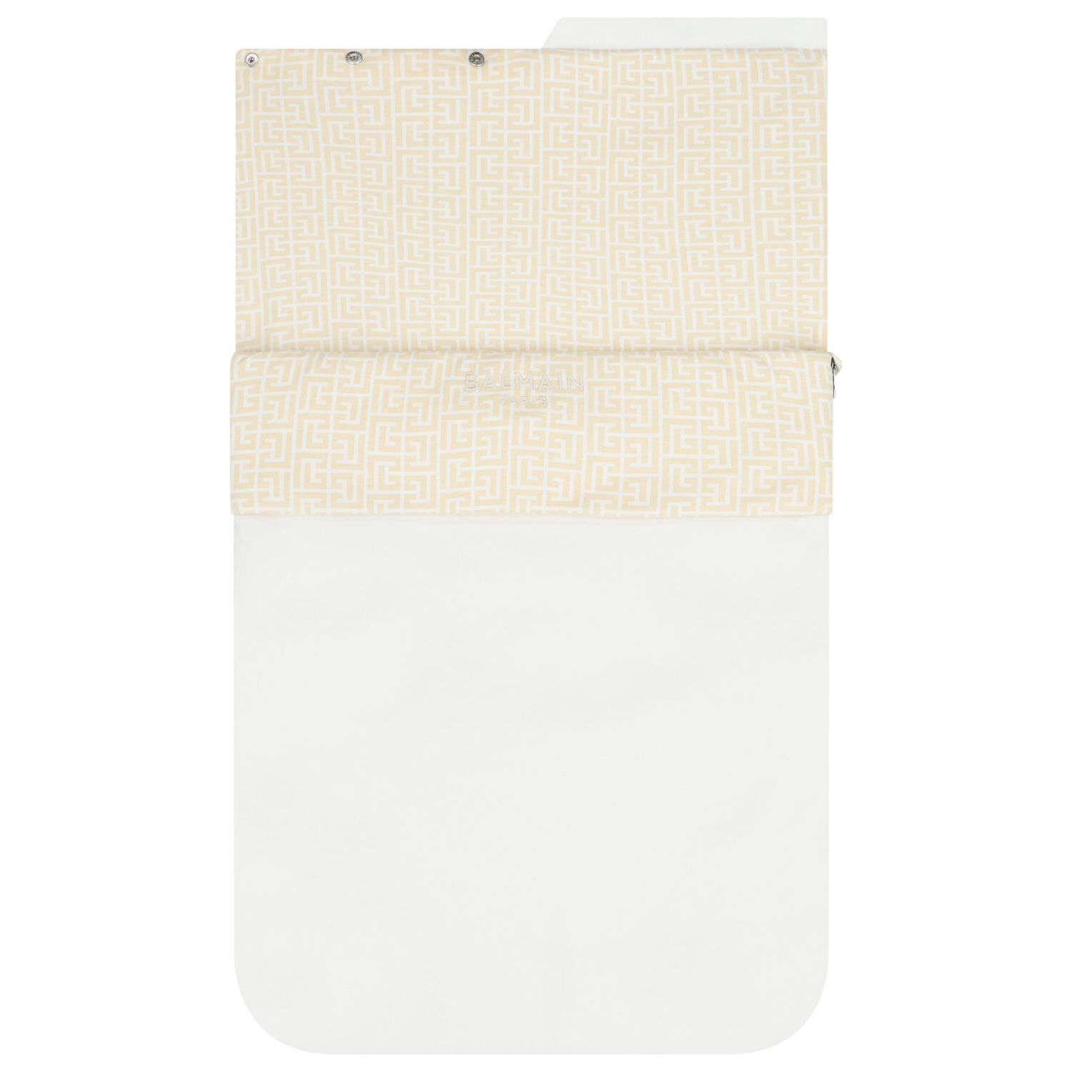 عش الطفل بشعار باللونين الأبيض و الأصفر, 1, hi-res