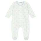 Baby Boys White & Blue Babygrow Gift Set, 1, hi-res