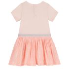 Younger Girls Pink Sequin Dress Set, 2, hi-res