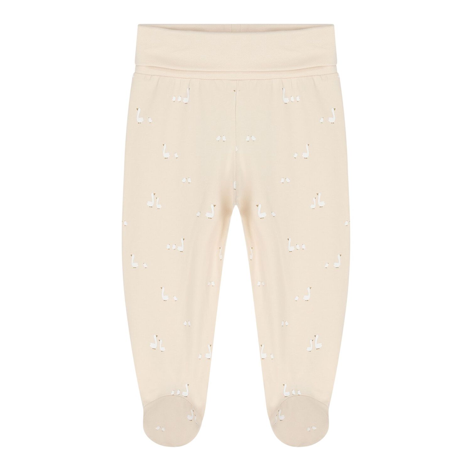 White & Beige 2 Piece Babygrow Set, 3, hi-res