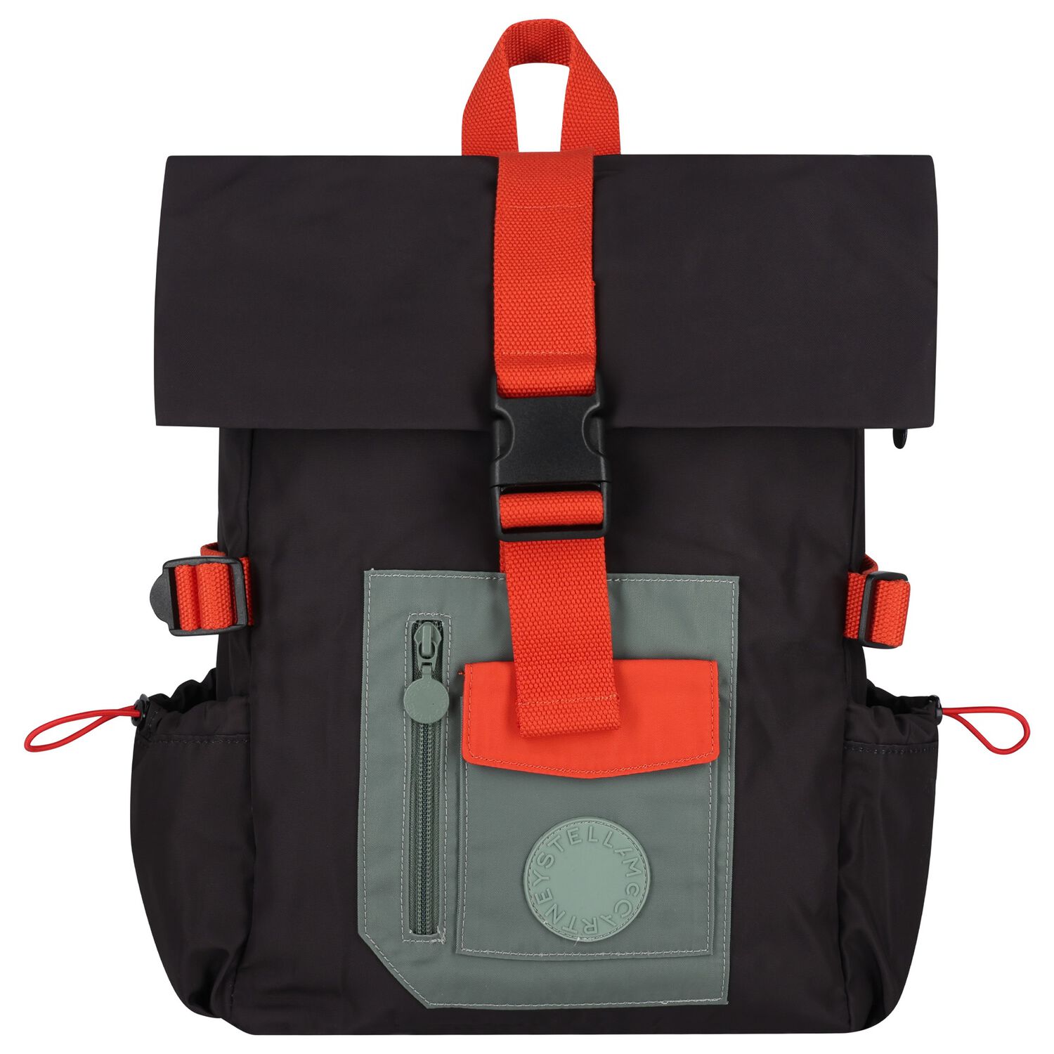 حقيبة ظهر سوداء وخضراء للأولاد, 1, hi-res