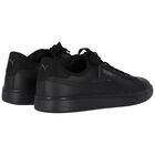 Black Logo Trainers, 1, hi-res