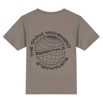 Beige Logo T-Shirt