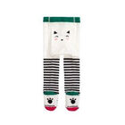 Baby Girls Ivory Printed Tights, 1, hi-res