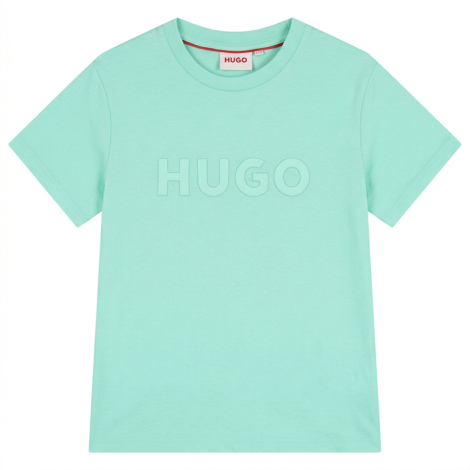 Boys Mini Me Green Logo T-Shirt, 4, hi-res