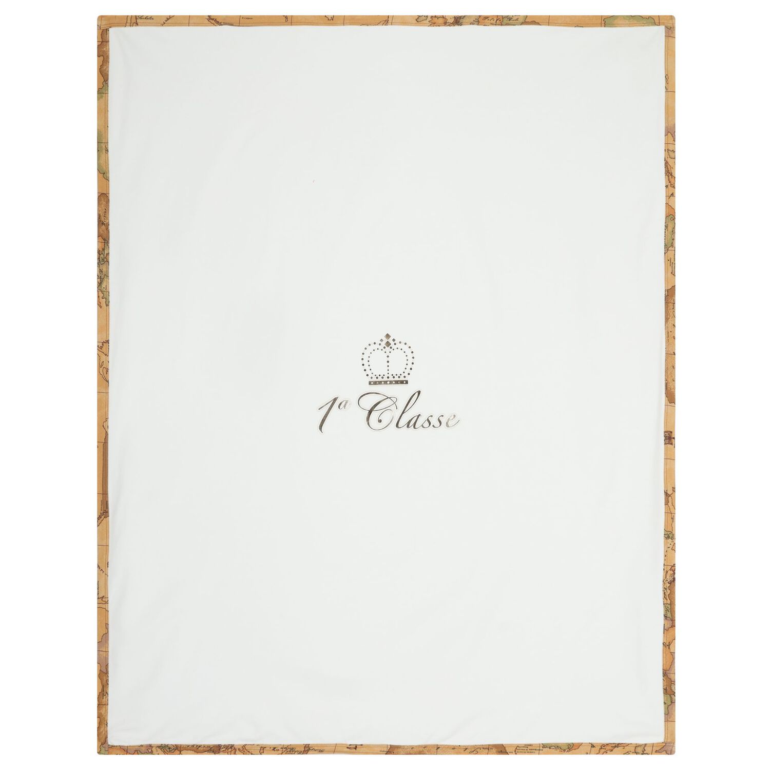 طقم هدايا ملابس اطفال بنقشة جغرافية باللونين الابيض و البيج, 1, hi-res