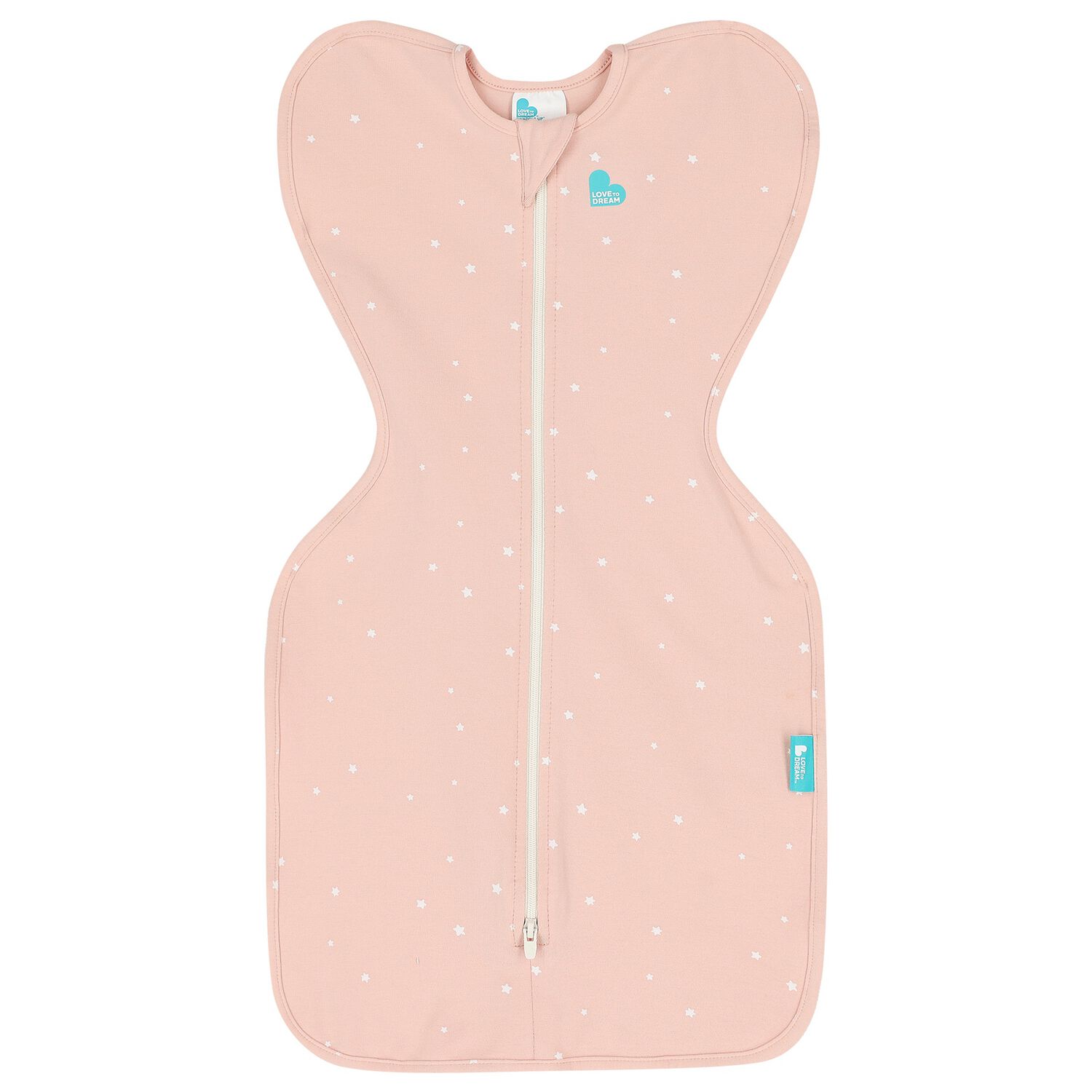 Baby Girl Pink Logo Star Swaddle Up, 1, hi-res