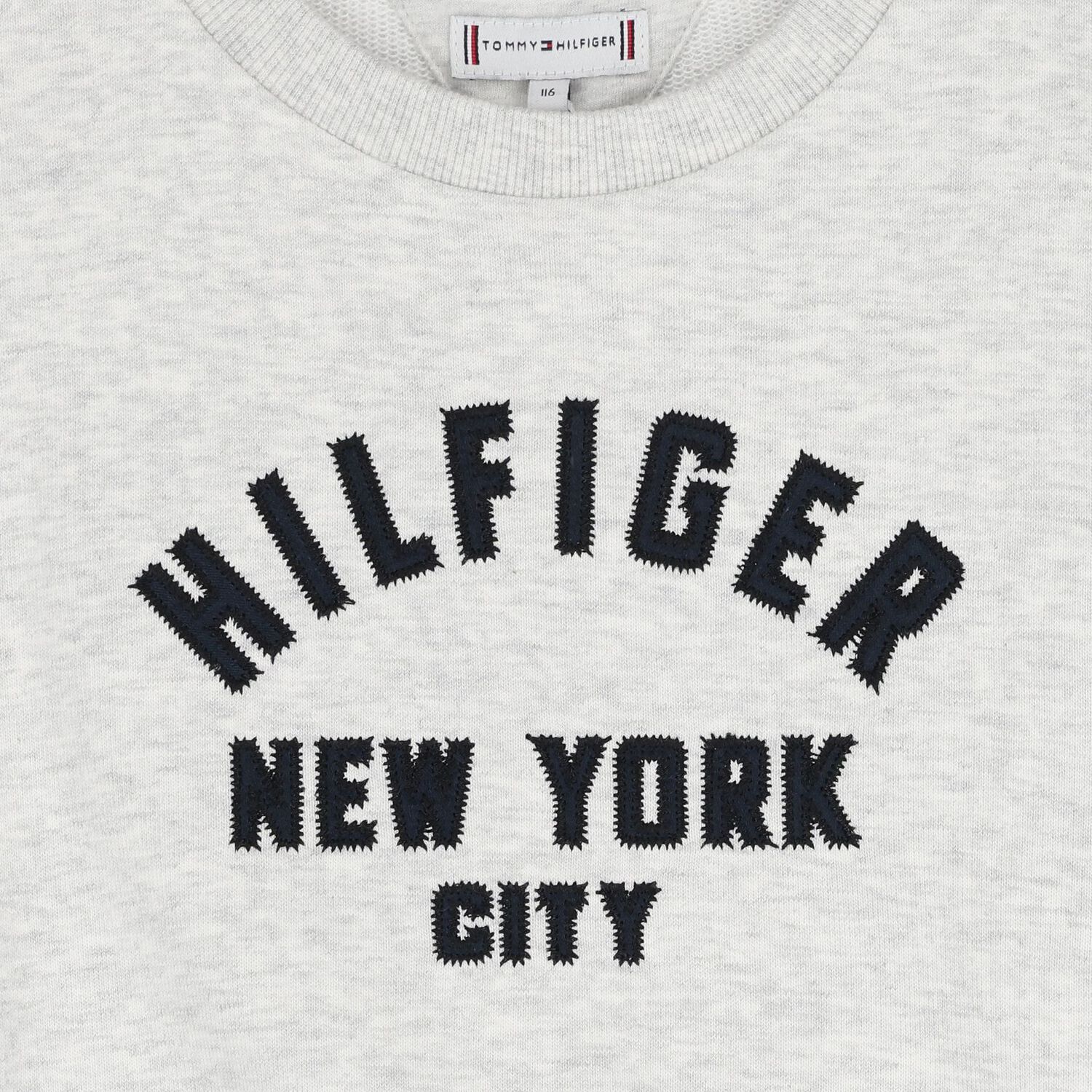 سويت شيرت رمادي بشعار للبنات, 1, hi-res image number null