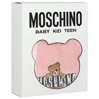 طقم هدايا افرول بنات بطبعة الدب تيدي باللون الوردي, 5, hi-res