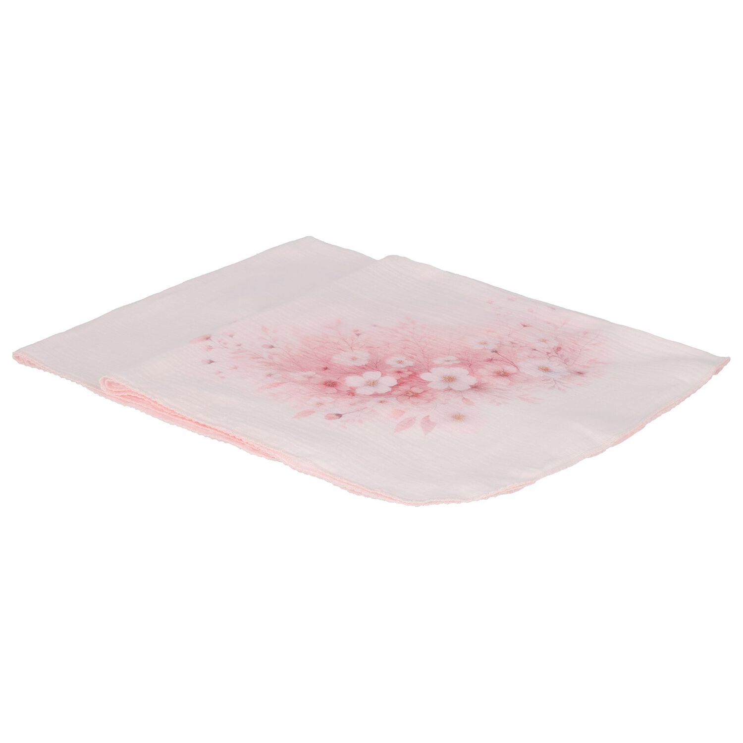 Baby Girls Pink Floral Muslins, 1, hi-res