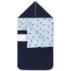 مدس بالشعار باللون الكحلى, 1, hi-res