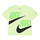 Younger Boys Green & Black Logo Shorts Set, 1, hi-res