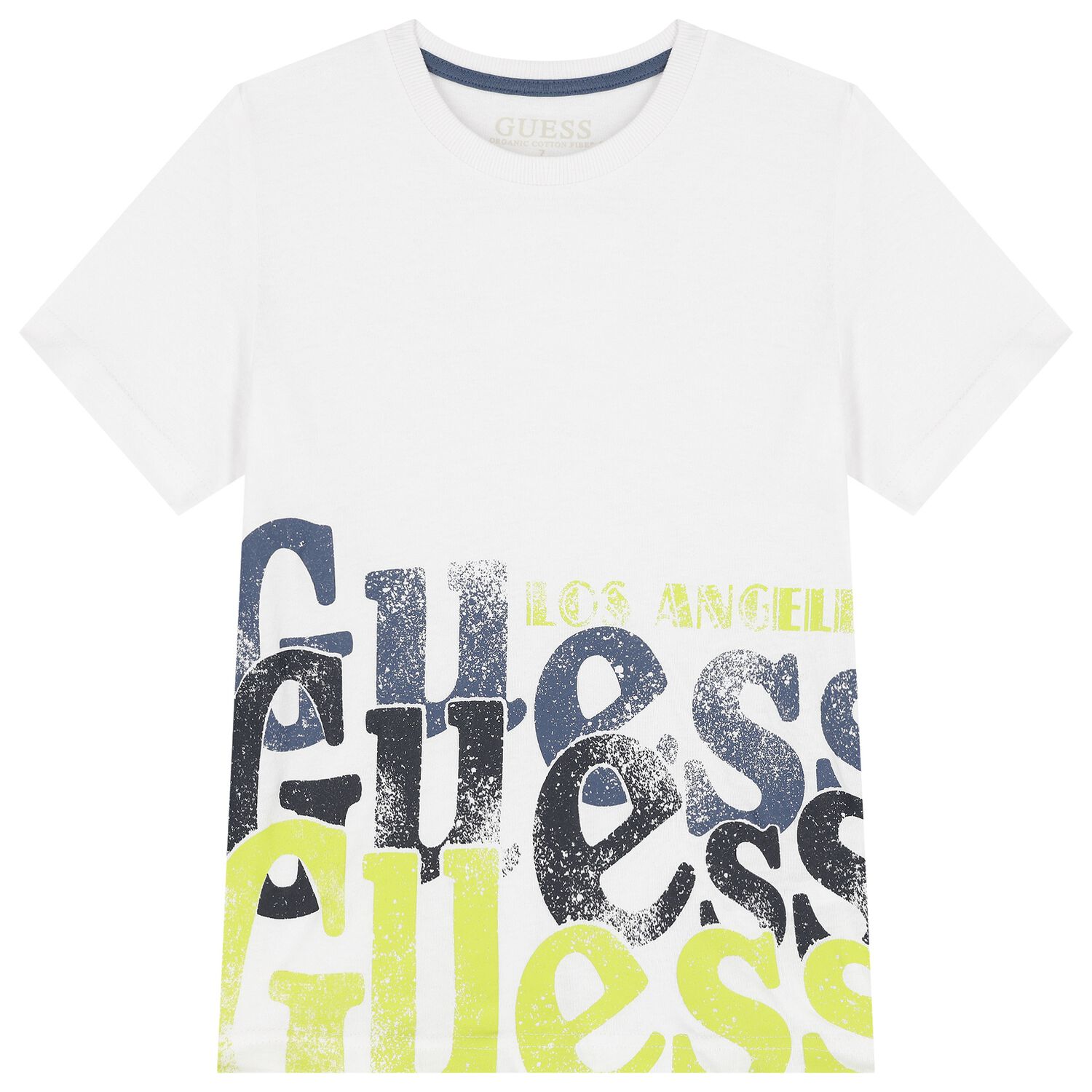 Boys White Logo T-Shirt, 1, hi-res