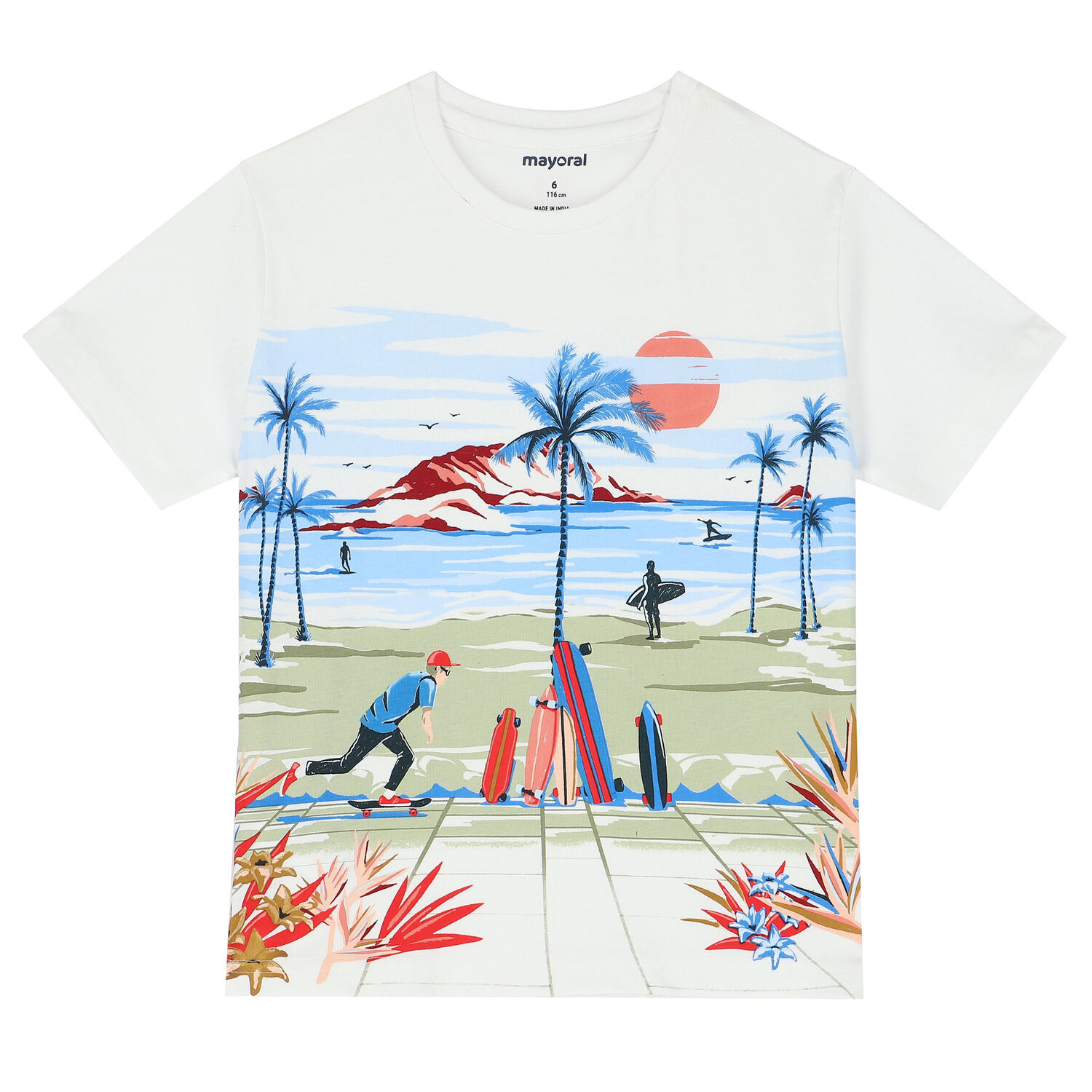 طقم شورت باللون الأزرق والأبيض للأولاد, 3, hi-res