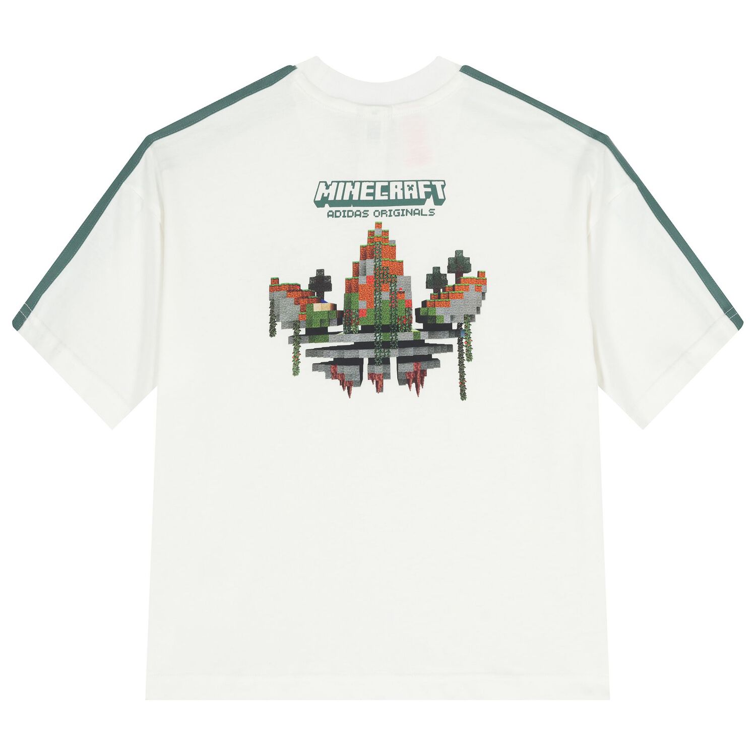 White Logo Minecraft T-Shirt, 1, hi-res