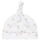 White & Beige Teddy Bear Babygrow Gift Set, 1, hi-res