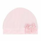 Baby Girls Pink Hat, 1, hi-res