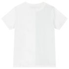 ملابس نوم بشعار باللونين الأبيض و الكحلي للأولاد, 1, hi-res