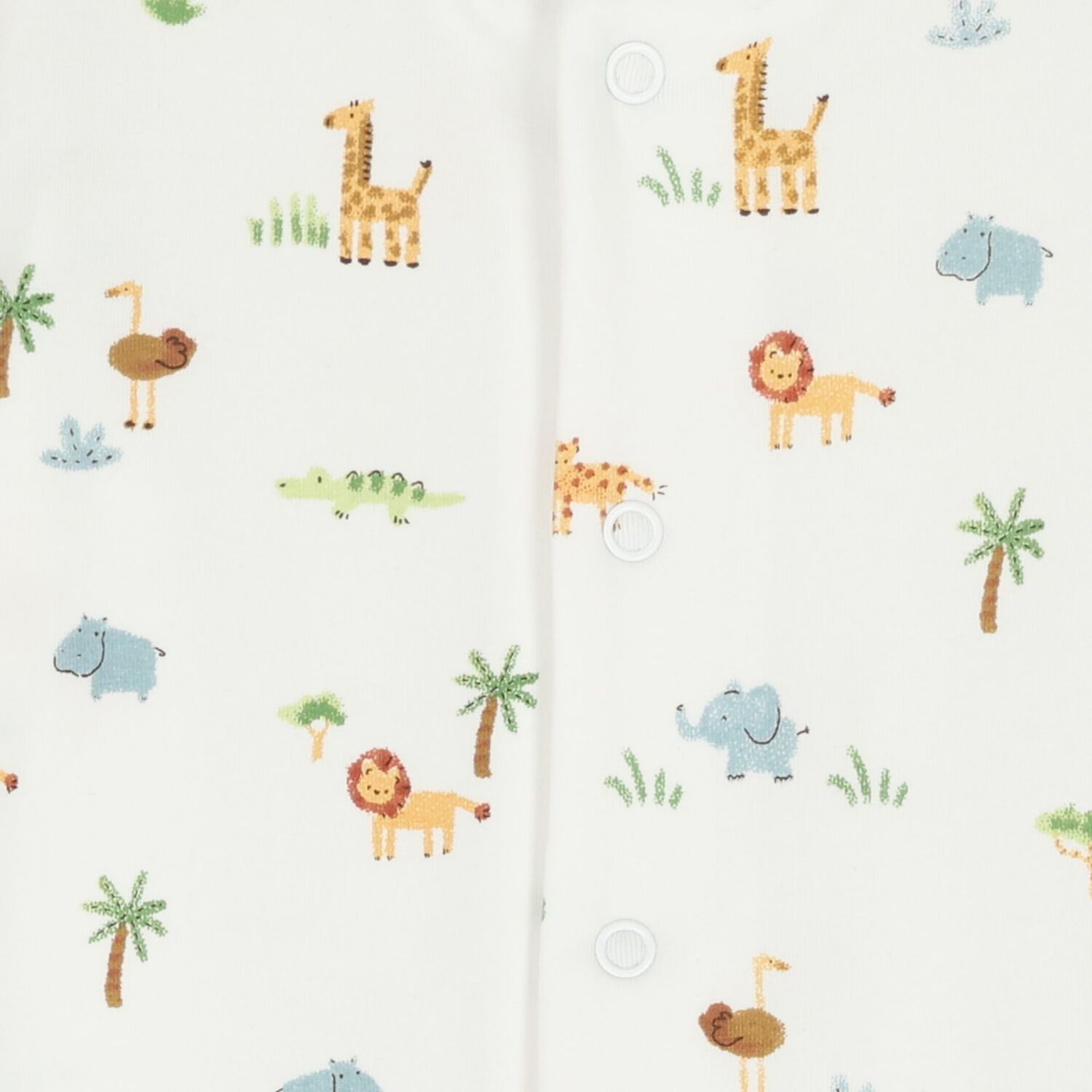 Baby Boys Ivory & Yellow Babygrows ( 2-Pack ), 3, hi-res