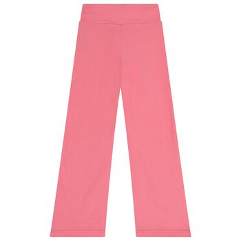 Girls Pink Dollhouse Flared Leggings